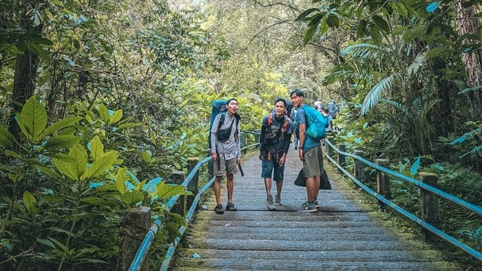 jalur pendakian gunung gede via cibodas