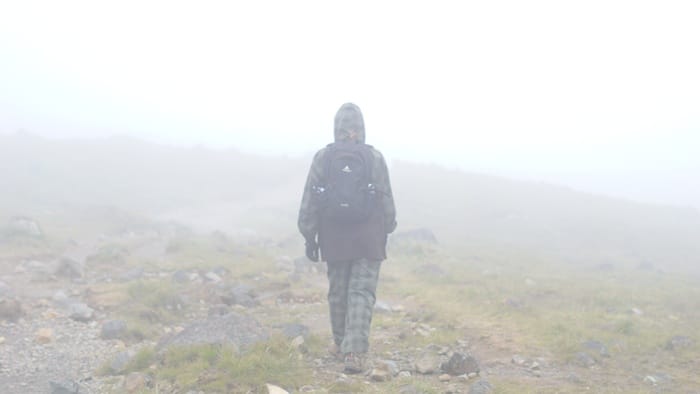 kabut tebal gunung gede surya kencana