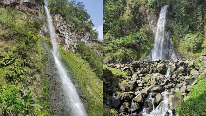 curug air terjun cibeureum cibodas