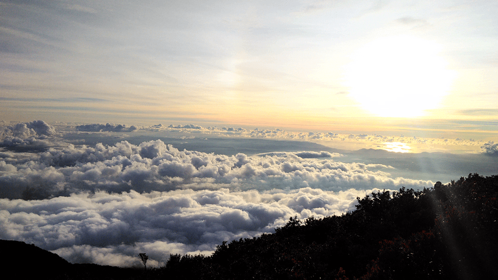 sunrise di gunun gede